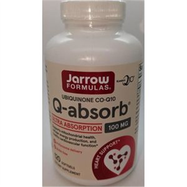 Q-absorb, 100 mg – 120 minkštųjų kapsulių