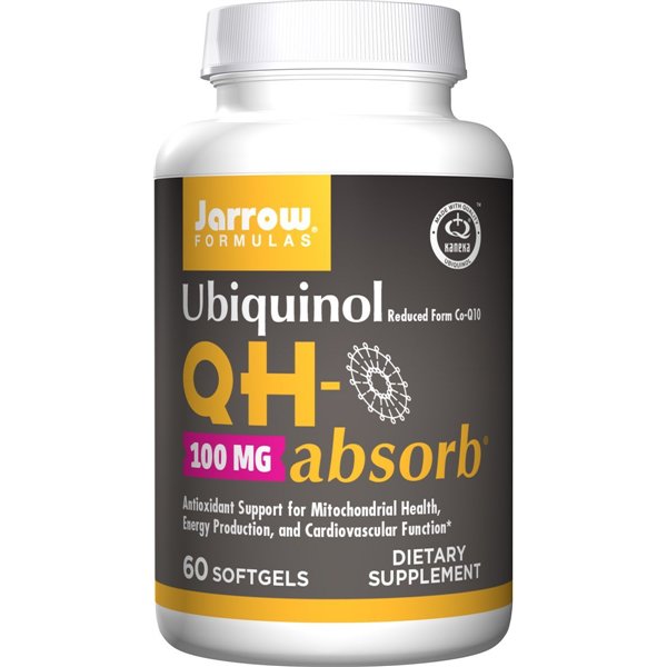 Ubiquinol QH-absorb, 100 mg - 60 mīkstās kapsulas