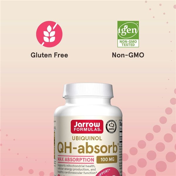 Ubiquinol QH-absorb, 100mg - 60 softgels