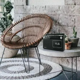 Radio-kasettisoitin Muse M-152 RC Musta