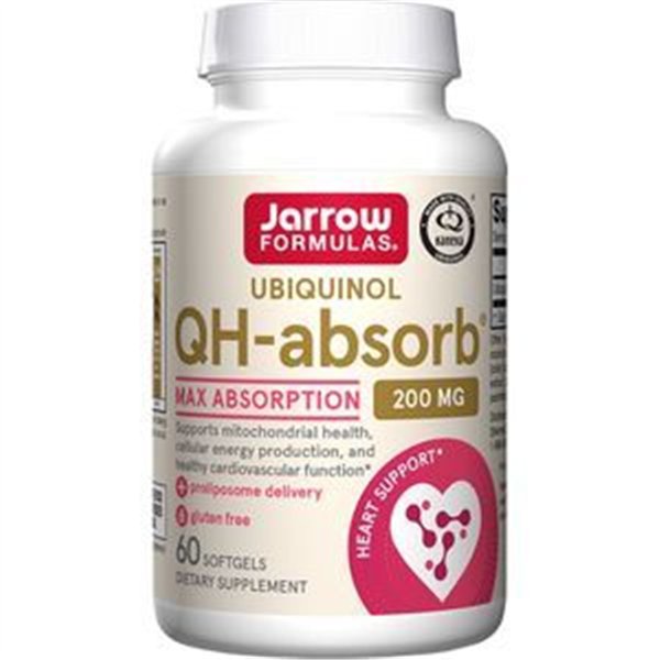 Ubiquinol QH-absorb, 200 mg - 60 mīkstās kapsulas