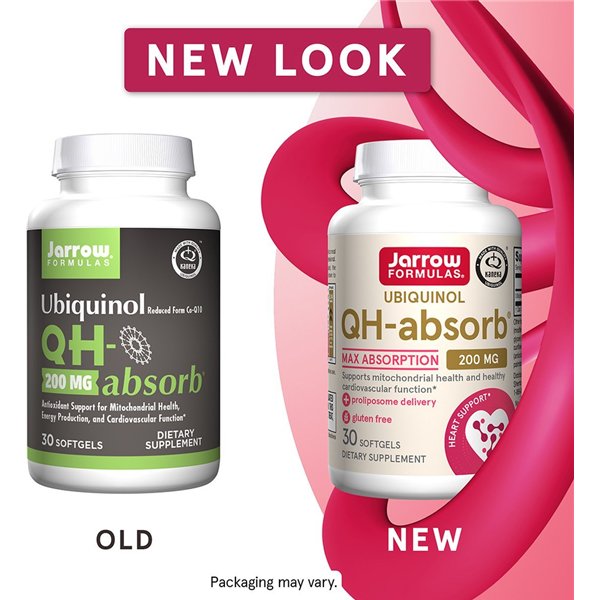 Ubikinoli QH-absorb, 200 mg - 60 pehmeäkapselia