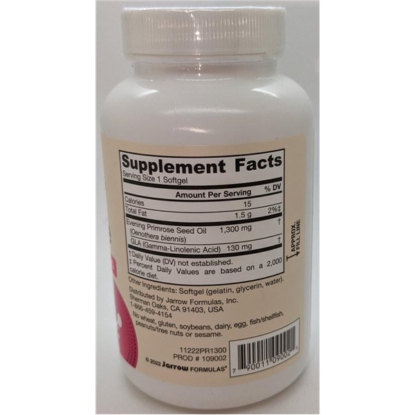 Evening Primrose, 1300mg - 60 softgels