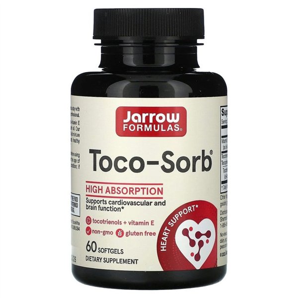 Toco-Sorb - 60 mīkstās kapsulas