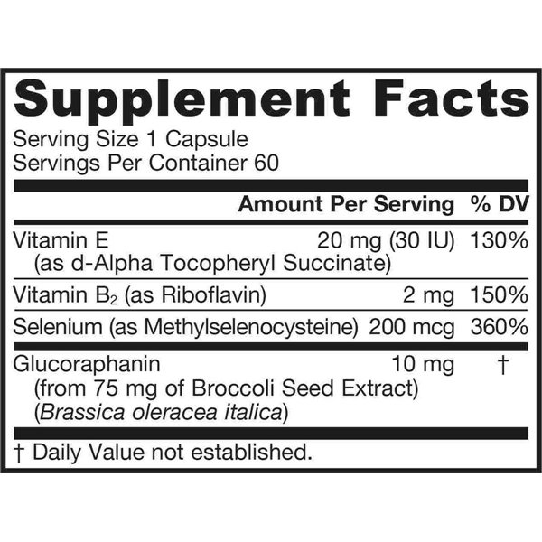 Selēna sinerģija - 60 kapsulas