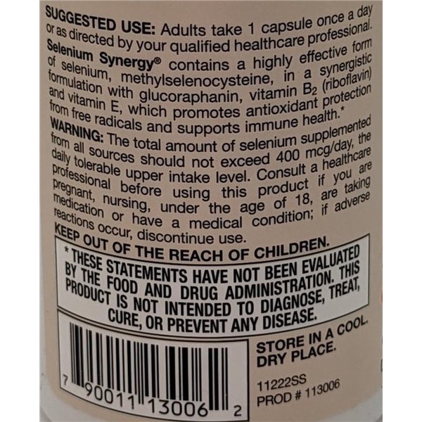 Seleenin synergia - 60 kaps.