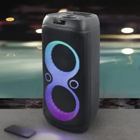 Portatīvie Bezvadu Skaļruņi Muse Melns 600 W