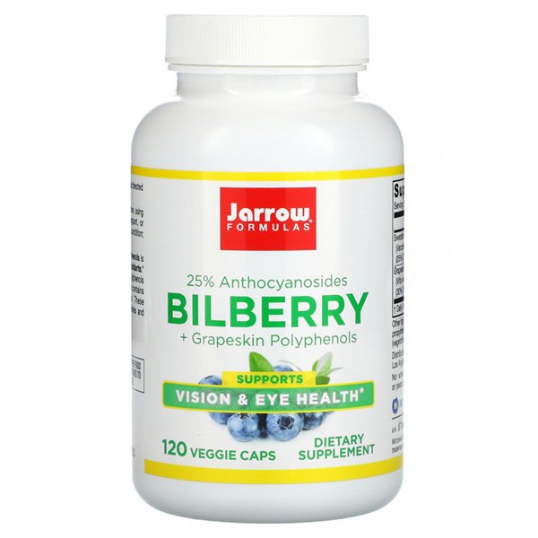 Bilberry + Grapeskin Polyphenols - 120 vcaps