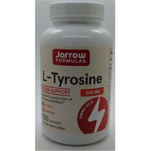 L-tirozinas, 500 mg - 100 kapsulių