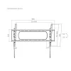 Подставка для ТВ TM Electron 43” 90" 80 kg