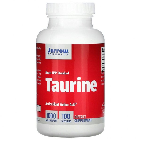 Taurinas, 1000 mg - 100 kapsulių