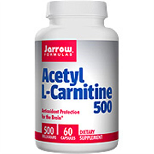 Acetyl L-Carnitine, 500mg - 60 vcaps
