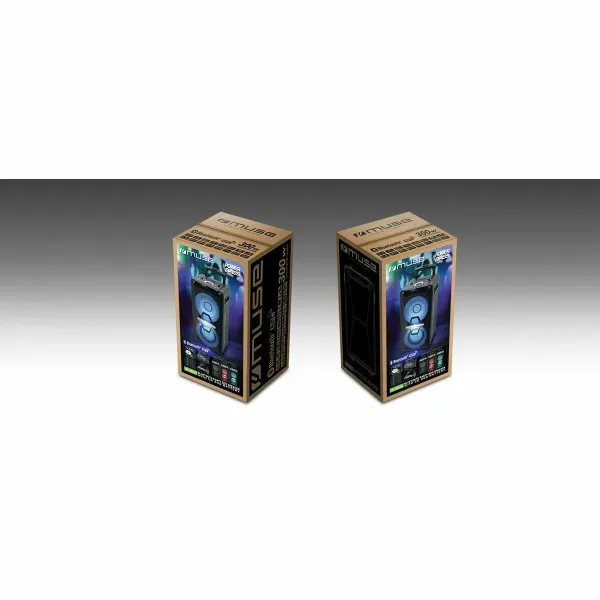 Portatīvais Skaļrunis Muse M-1920 DJ Melns 300 W