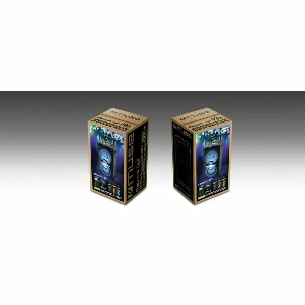 Portatīvais Skaļrunis Muse M-1920 DJ Melns 300 W