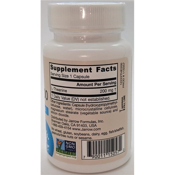 Teanīns, 200 mg - 60 v-kapsulas