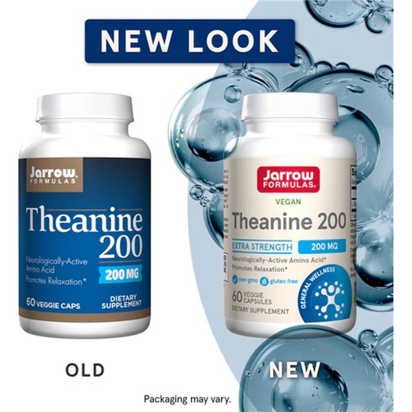 Theanine, 200mg - 60 vcaps