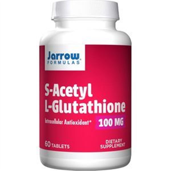S-acetil-L-glutationas, 100 mg - 60 tablečių