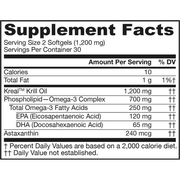 Krill Oil - 60 softgels