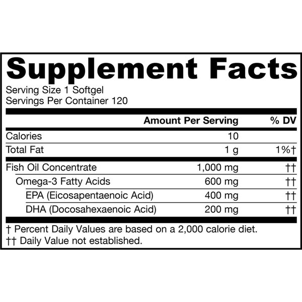EPA-DHA Balance - 120 softgels