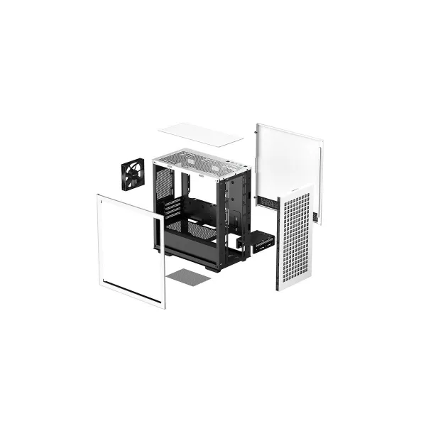 ATX Semi-tower Korpus DEEPCOOL Valge Must