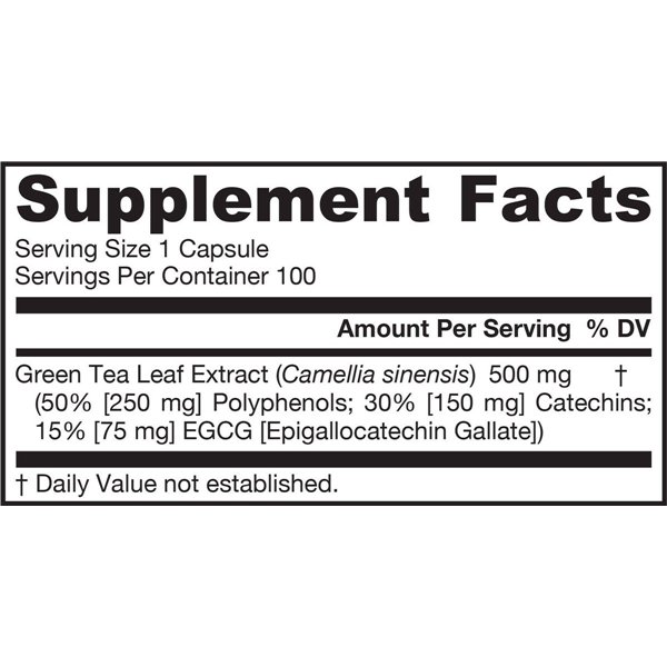 Green Tea - 100 vcaps