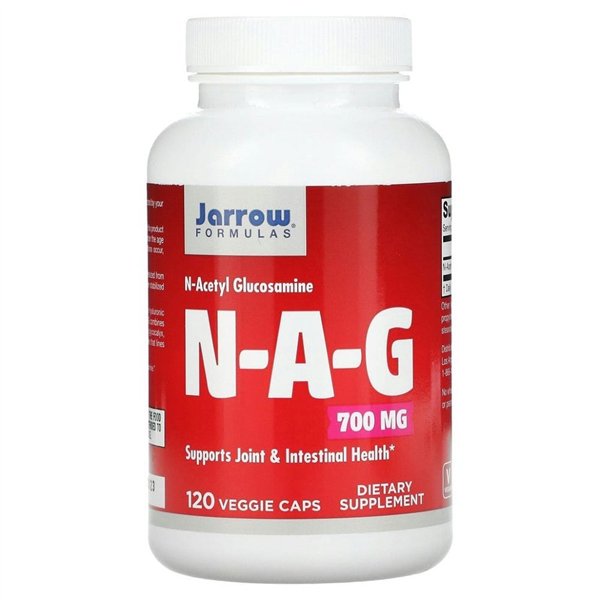 NAG, 700 mg - 120 v kapsulių