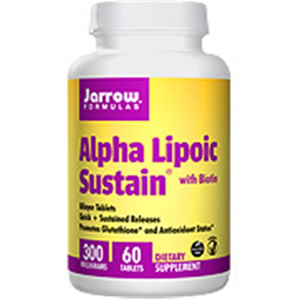 Alpha Lipoic Sustain with Biotin - 60 tabs