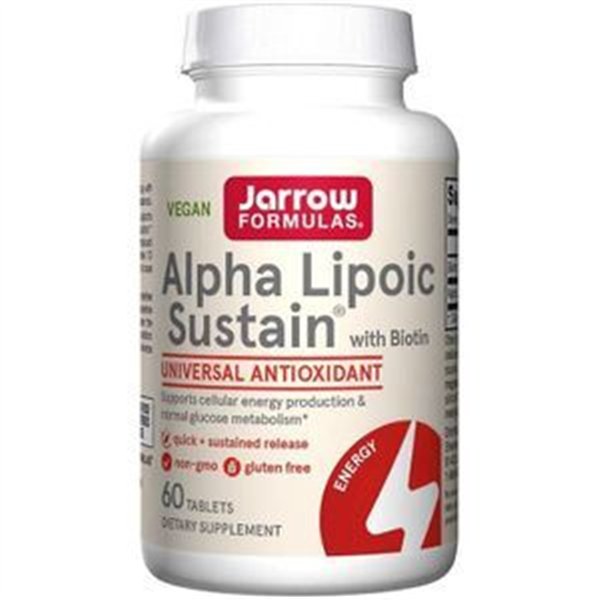 Alpha Lipoic Sustain with Biotin - 60 tabs