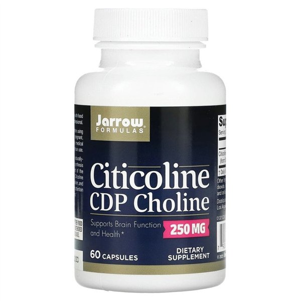 Citicoline CDP Choline, 250mg - 60 caps