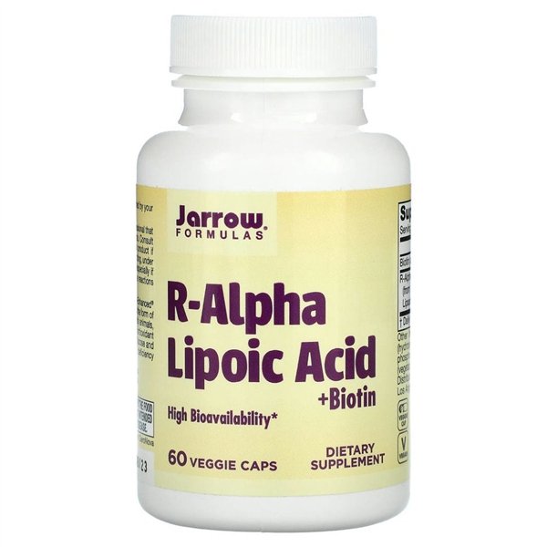 R-alfa-lipoiinihappo biotiinilla - 60 v-kapselia