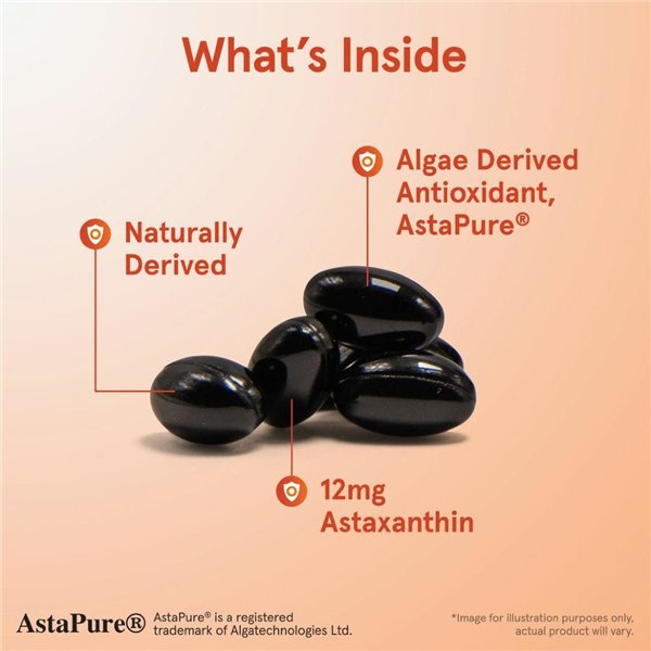 Astaxanthin, 12mg - 60 softgels