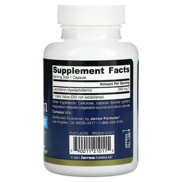 Lactoferrin, 250mg - 60 caps