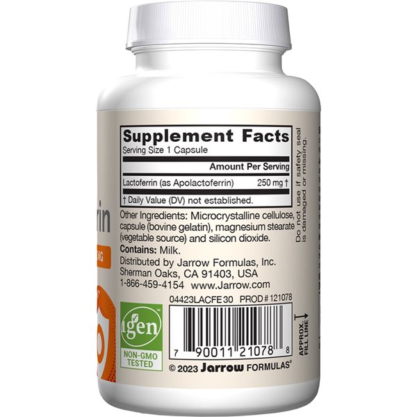 Laktoferriini, 250 mg - 60 kaps.