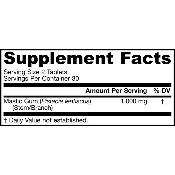 Mastikos guma - 60 v kapsulių