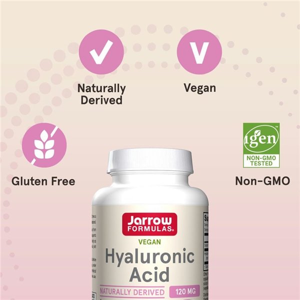 Hyaluronic Acid, 120mg - 120 vcaps