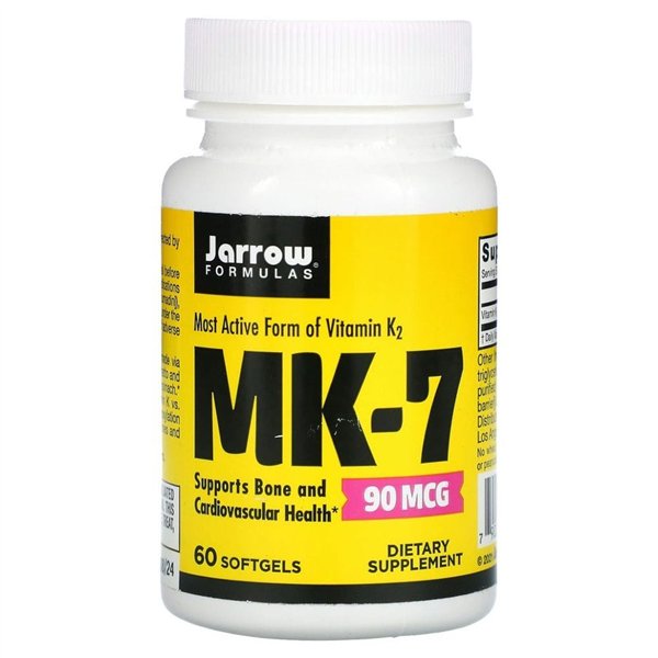 MK-7, 90mcg - 60 mīkstās kapsulas