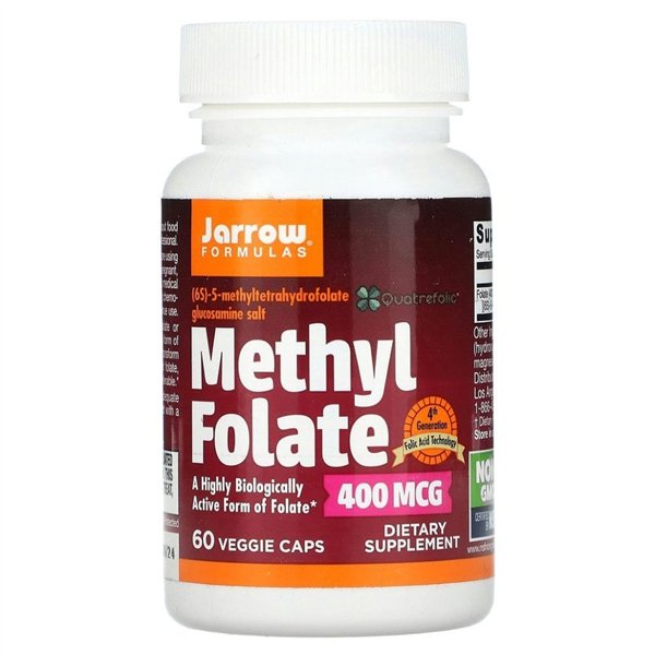 Metilfolāts, 400 mcg - 60 v-kapsulas