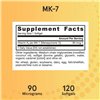MK-7, 90mcg - 120 mīkstās kapsulas