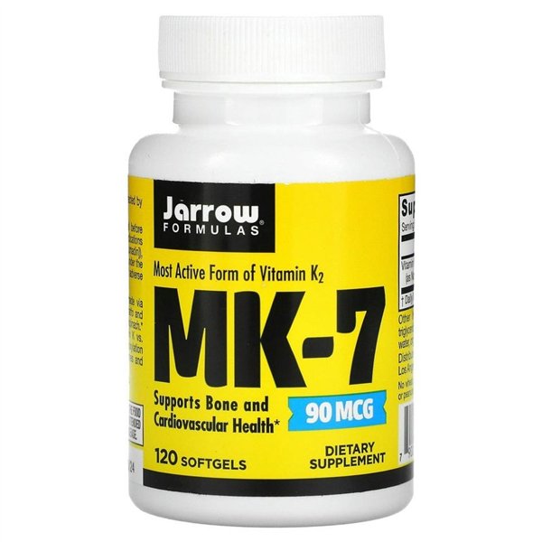 MK-7, 90mcg - 120 mīkstās kapsulas