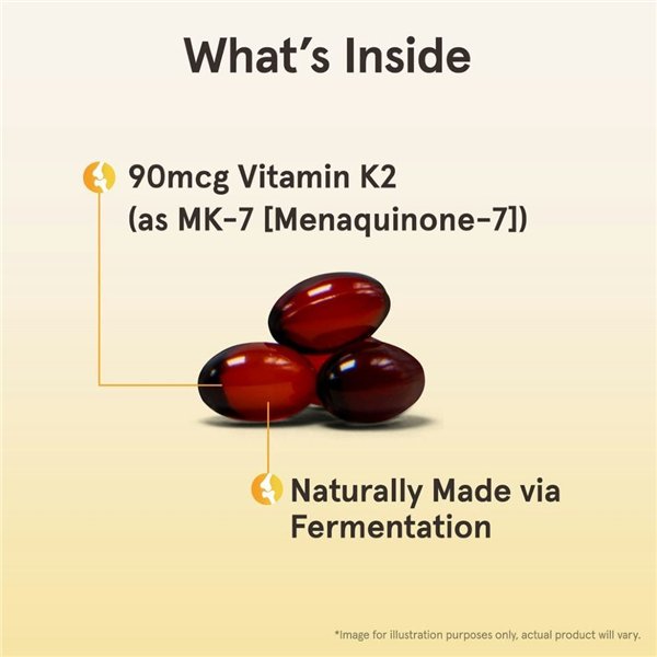 MK-7, 90mcg - 120 softgels