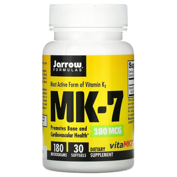 MK-7, 180 mcg - 30 mīkstās kapsulas