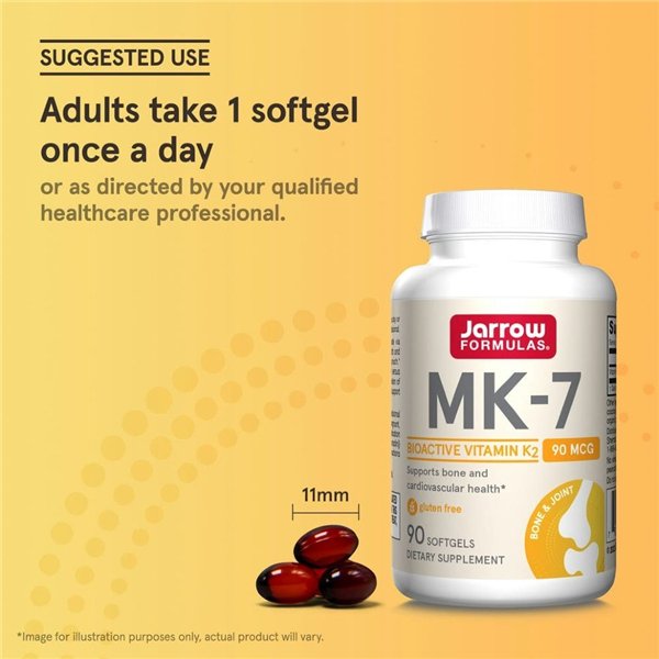 MK-7, 90mcg - 90 softgels