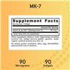 MK-7, 90mcg - 90 mīkstās kapsulas