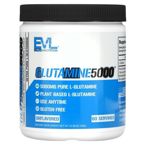 Ultra Pure Glutamiini 5000, Maustamaton - 300g