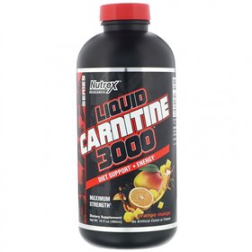 Liquid Carnitine 3000, Orange Mango - 480 ml.