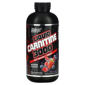 Liquid Carnitine 3000, Berry Blast - 480 ml.