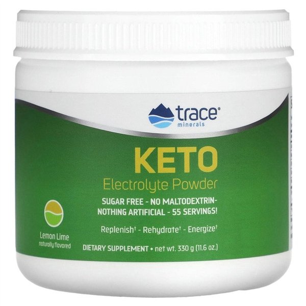 Keto Electrolyte Powder, Lemon Lime - 330g