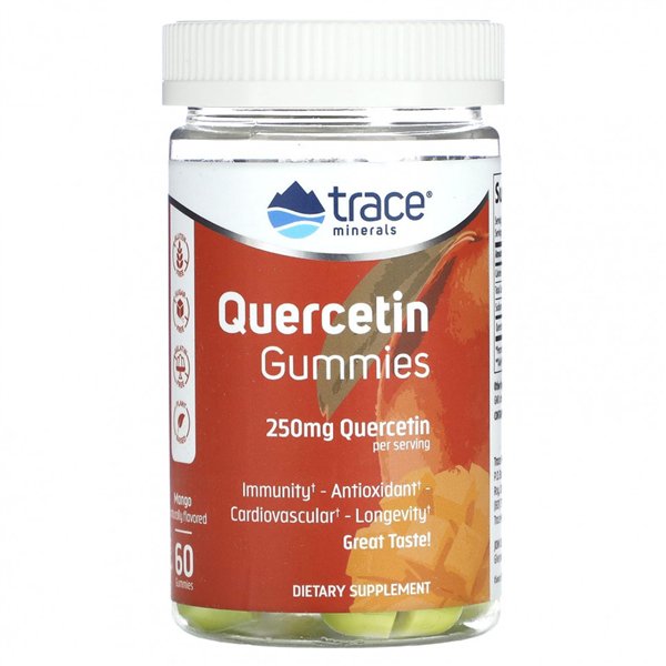 Quercetin Gummies, 250mg - 60 gummies