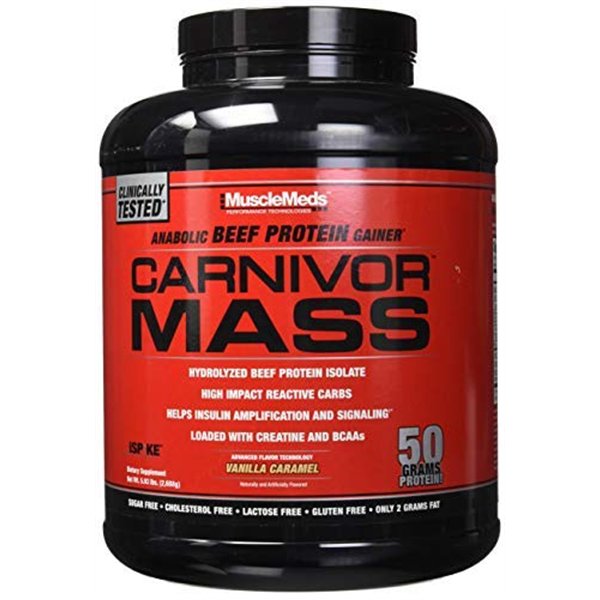 Carnivor Mass, vaniljakaramelli - 2688g