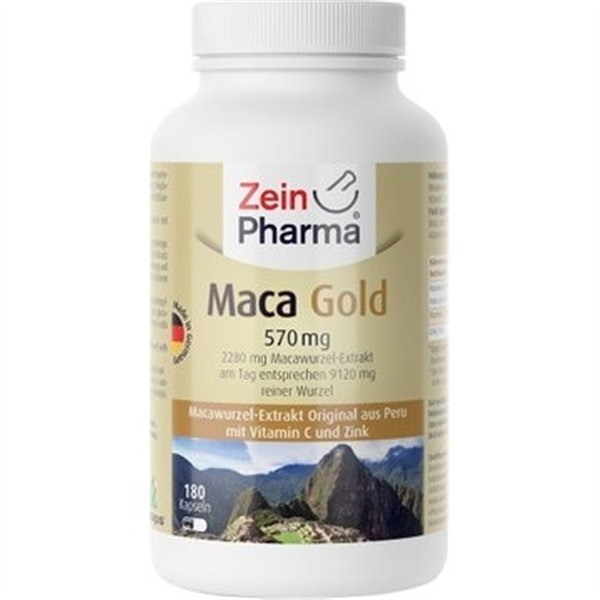Maca Gold, 570mg - 180 caps